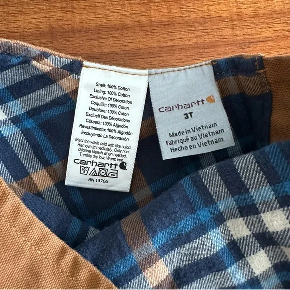 Carhartt Brown Overalls - Picture 3 of 3